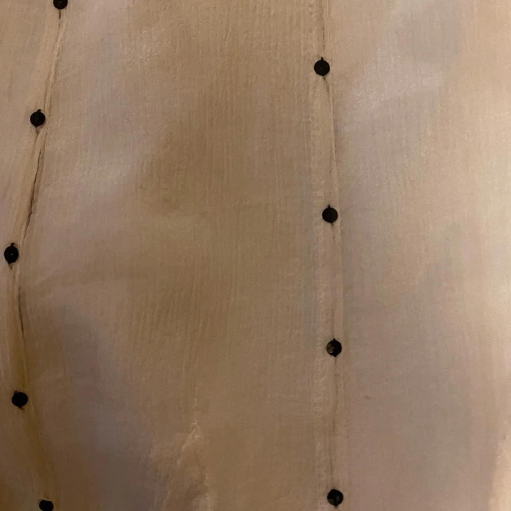 Forever 21 Cream and Black Floral A-Line Skirt - Picture 6 of 9